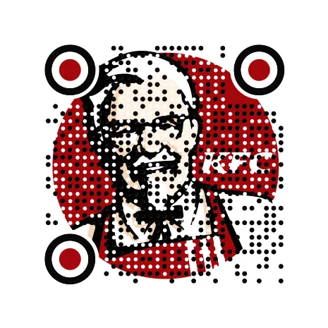 Art QR Code example