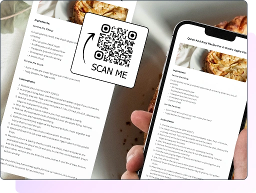 ME-QR: ہر سطح پر متحرک کوڈز