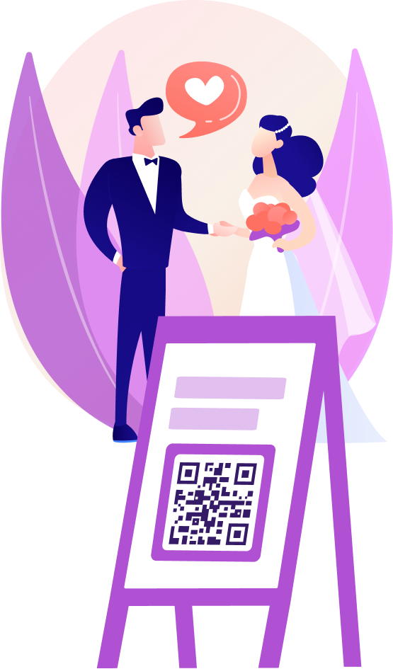 Codici QR per matrimonio