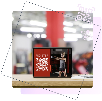 LA Fitness QR Code