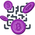 暗号通貨のQRコード